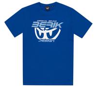 Berik The Big Eye T-shirt, bleu/blanc, Taille S