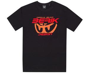 Berik The Big Eye T-shirt, Noir/Orange/Rouge, Taille XXL