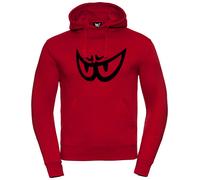 Berik The Eye Capuche, noir-rouge, taille 2XL pour homme
