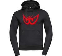 Berik The Eye Capuche, noir-rouge, taille 3XL pour homme