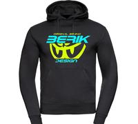 Berik The New Eye Capuche, noir-bleu-jaune, taille 2XL pour homme