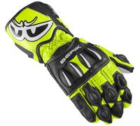 Berik Thunar Evo Gants de moto, noir-jaune, taille 2XL pour homme