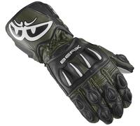 Berik Thunar Evo Gants de moto, noir-vert, taille 2XL pour homme