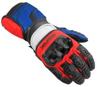 Berik Track Pro Gants de moto, noir-rouge-bleu, taille S pour homme