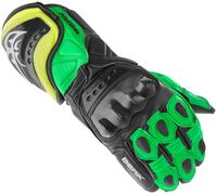 Berik TX-1 Gants de moto, noir-vert, taille 3XL pour homme