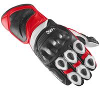 Berik TX-1 Pro Gants de moto, noir-blanc-rouge, taille S pour homme