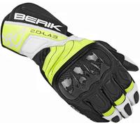 Berik Zoldar Gants de moto, noir-jaune, taille 3XL