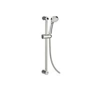 Berilo Colonne de douche argentée acier plastique 3 pièces 18 x 8 x 72,5 cm (6 unités)