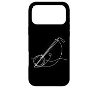Berimbau Art Linéaire Instrument Musique Coque pour iPhone 17 Pro Max