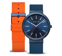 Bering 10141-397 Classic Set + 2. bracelet 41mm 3ATM Quartz Homme Bleu