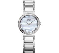 BERING Femmes Analogique Quartz Ceramic Collection Montre avec Bracelet en Acier Inoxydable / Céramique & Verre Saphir 10729-704