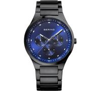 Bering 11740-727 Hommes Classique 40mm Multifonction Quartz Bleu Noir 10 ATM