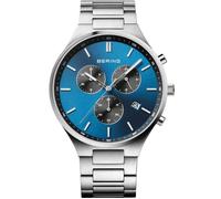 Bering 11743-707 Classique Titane Chronographe Montre Homme 40mm 5ATM
