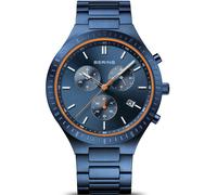 Bering 11743-797 Titane Chronographe Montre Homme 43mm 5ATM