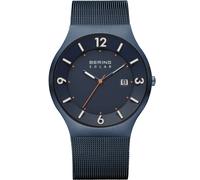 Bering 14440-393 Montre-Bracelet Solar Multifonction Quartz Homme Bleu 40mm 5...