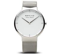 BERING Montre Hommes Max René Quartz analogique Acier inoxydable Verre saphir 15540-004