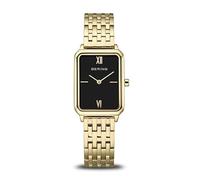 BERING 17423-732 Classic Montre pour femme en acier inoxydable doré/noir