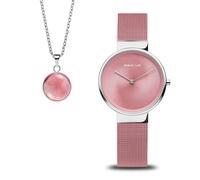 Montre Femme Bering 19031989GWP Setcadeau Bracelet + Collier s Quartz Classic G