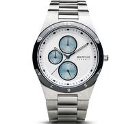 BERING Hommes Analogique Quartz Ceramic Collection Montre avec Bracelet en Acier Inoxydable & Verre Saphir 32339-707