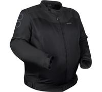 Bering Alias King Size Mesh Blouson textile de moto, noir, taille 5XL pour homme