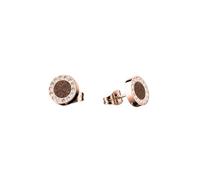 BERING Arctic Symphony 707-399-05 Boucles D'Oreilles Pour Femme En Acier Inoxydable Or Rose Brillant