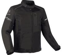 Bering Astro veste de moto textile imperméable, noir-gris, taille 3XL pour homme