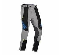 Bering Pantalon textile moto Bakundu - Noir, Gris, Bleu - Taille XL pour homme