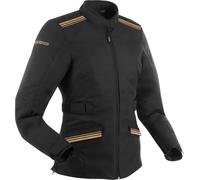 BERING, blouson moto Lady shine black gold, T0