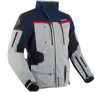 BERING Blouson textile FREEWAY gris-bleu marine 3XL