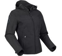 Bering Warwick, veste textile imperméable pour femmes T2 Noir Noir