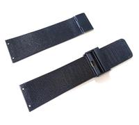 Bering - bracelet de montre de remplacement, 24mm, 20mm, à vis, fin, Compatible avec montre unisexe(24MM-L Deep Blue)