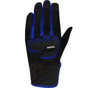 Bering Breeze Mesh Gants de moto, noir/bleu, Taille M