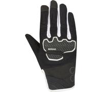 Bering Breeze Mesh Gants de moto pour femmes, noir-blanc, taille 2XL