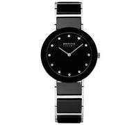 BERING Montre femme à quartz 11429-742 29 mm Céramique Acier Verre saphir 5 ATM