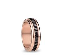 BERING Combinaison de Bagues Échangeables pour Femme en Or Rose et Marron avec le Système Unique Twist & Change, Yenisei