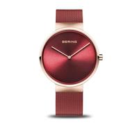 BERING Damen Uhr Quarz Movement - Classic Collection mit Edelstahl und Saphirglas 14539-XXX Armbandsuhren - Or Rose, 39
