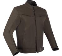 Bering Derby, veste en cuir L Marron Foncé Marron Foncé