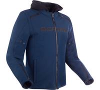 Bering Elite veste textile de moto imperméable, bleu, taille S pour homme
