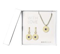 BERING Ensemble collier et boucles d'oreilles pour femme Or noir 465-765