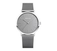 Bering, Femme, Accessoires, Gris, Taille: ONE Size Ensemble pour femmes avec montre analogique à quartz et boucles d'oreilles Gris 13436-309-Gwp