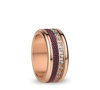 BERING Femme Bague Size 9 Or Rosé Brillant - Douro