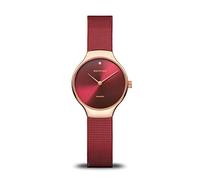 BERING Femmes Analogique Quartz Charity Collection Montre avec Bracelet en Acier Inoxydable & Verre Saphir 13326-Charity
