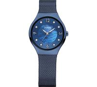 BERING Femmes Analogique Solar Collection Montre avec Bracelet en Acier Inoxydable & Verre Saphir 14427-393