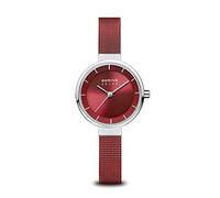 BERING Femmes Analogique Solar Collection Montre avec Bracelet en Acier Inoxydable & Verre Saphir