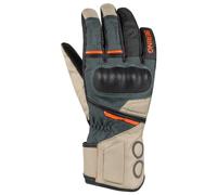 Bering Siberia gants de moto imperméables pour femmes, beige/gris, Taille M