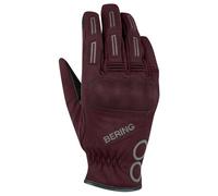 Bering Trend gants de moto imperméables pour femmes, Rouge bordeaux, Taille S