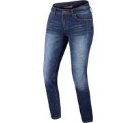 Bering Gilda Jeans de moto pour femmes, bleu, taille 38