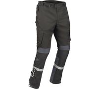 Bering Halifax 17353 Pantalon textile de moto imperméable, noir-gris, taille M pour homme