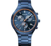 Bering 11743-797 Titane Chronographe Montre Homme 43mm 5ATM