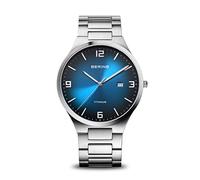 BERING Homme Analogique à Quartz Montre avec Bracelet en Titane avec Éléments 15240-777
